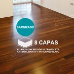 tarima de ipé barnizado