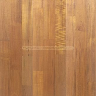 Oferta de tarima multicapa de teka natural con 3 lamas