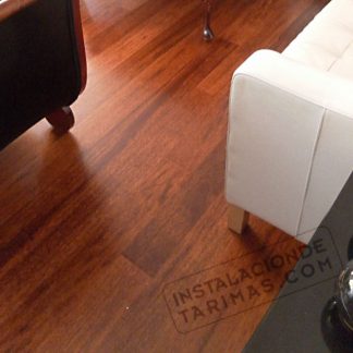 Suelo de tarima de merbau multicapa